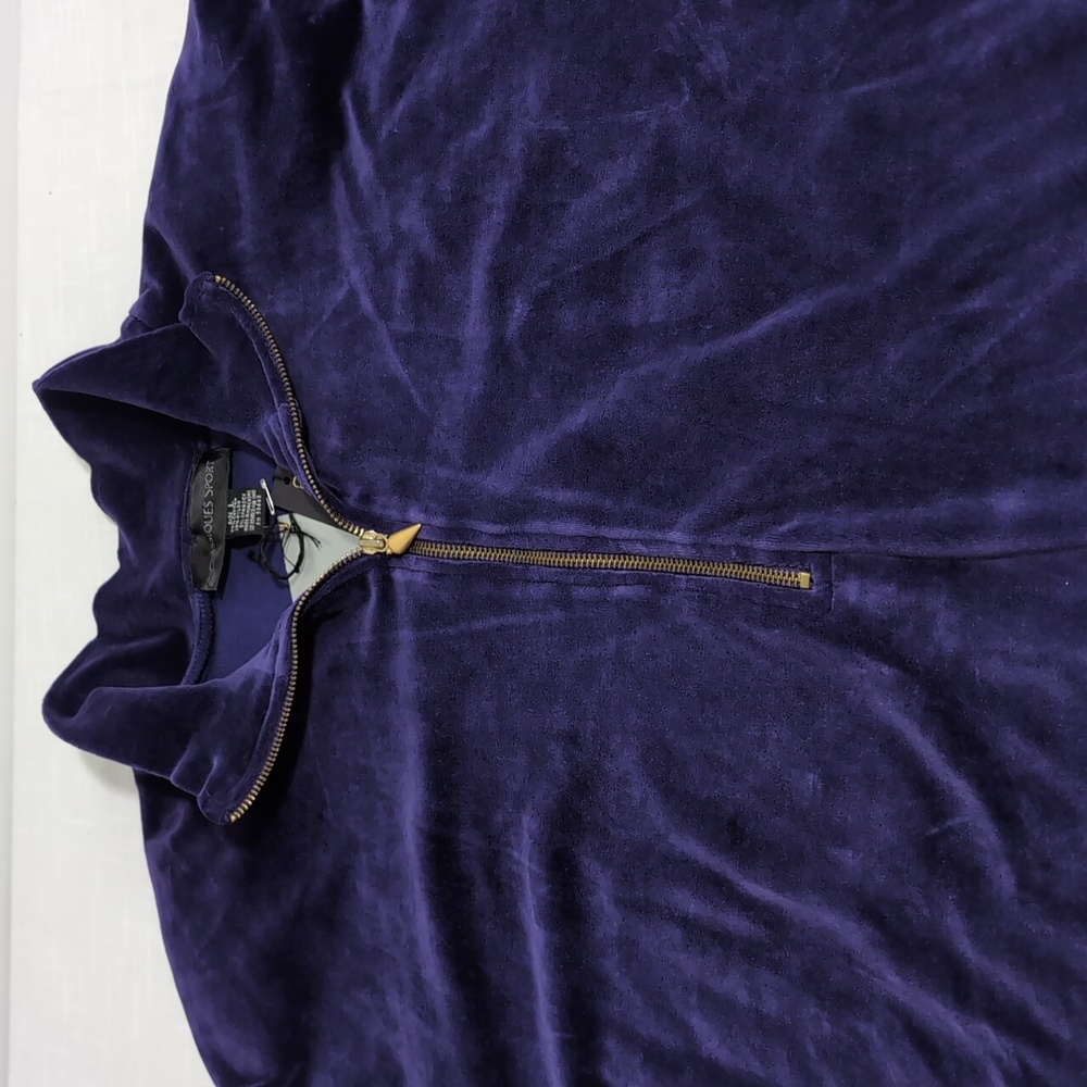 Classiques Sport Nordstrom valor top, pullover, 1/4 zip, purple, NWT, sz Lg - Picture 4 of 12